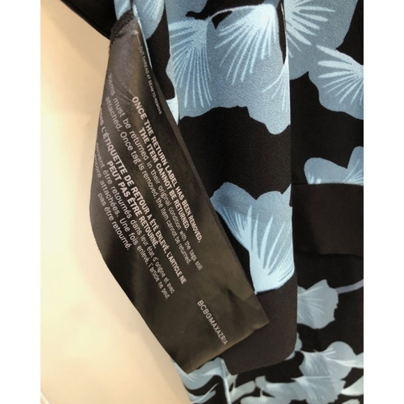 BCBG Worina Ginkgo Kimono Sleeve Tunic Dress XS/S - Picture 8 of 8